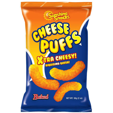 Sunshine Snacks Cheese Puffs Xtra Cheesy! (215g)