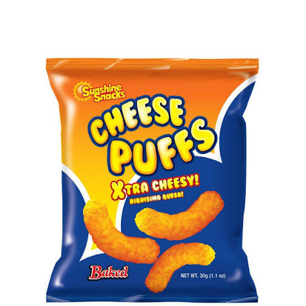 Sunshine Snacks Cheese Puffs Xtra Cheesy (56g / 2oz)