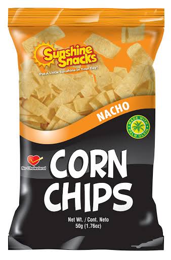 Sunshine Snacks Corn Chips Nacho (50g / 1.76oz)