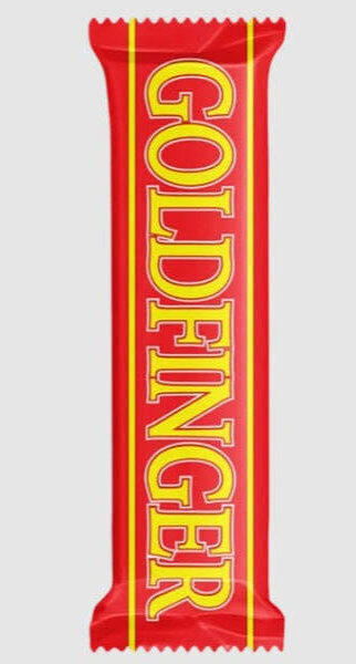Irresistible Sweet Treat: Goldfinger Chocolate Bar