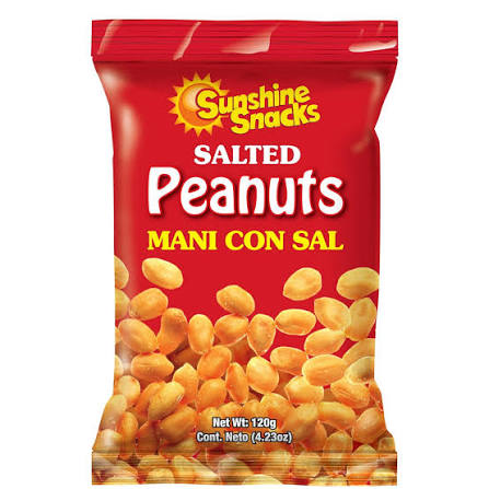 Sunshine Snacks Salted Peanuts (120g / 4.23oz)