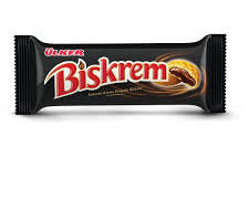 Ülker Biskrem Cocoa Cream Filled Biscuits